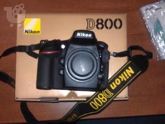 PoulaTo: Nikon - D800 DSLR φωτογραφική μηχανή (Μόνο Σώμα) - Μαύρο